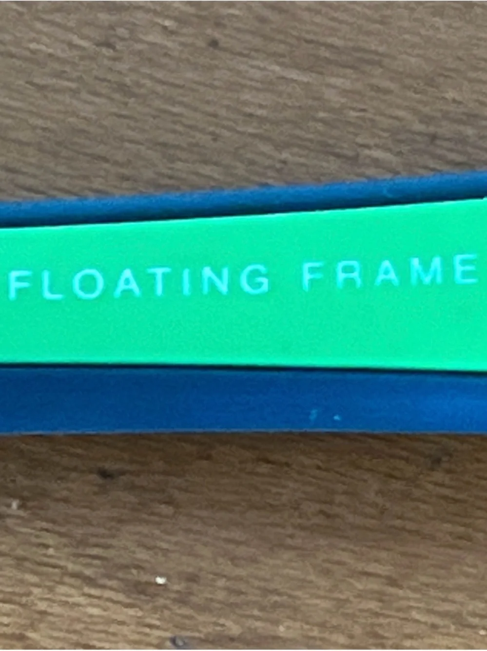 Teal Frame Sunglasses with Dark Lenses
